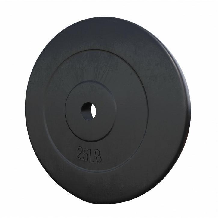 gorilla-sports-hantelscheibe-kunststoff-1-1-15-9-kg-2-5-cm-zement-schwarz image 5