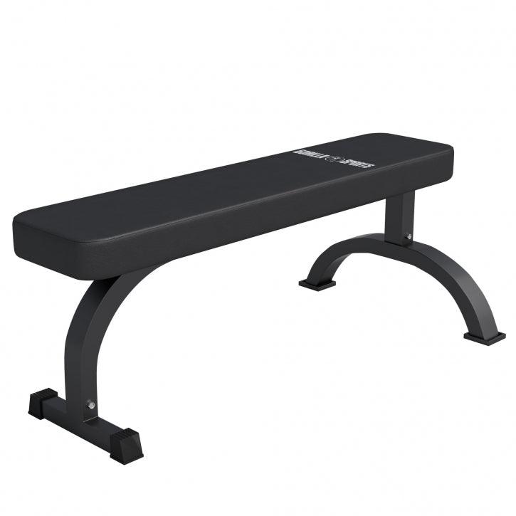 gorilla-sports-flachbank-massiv-in-schwarz-trainingsbank image 1