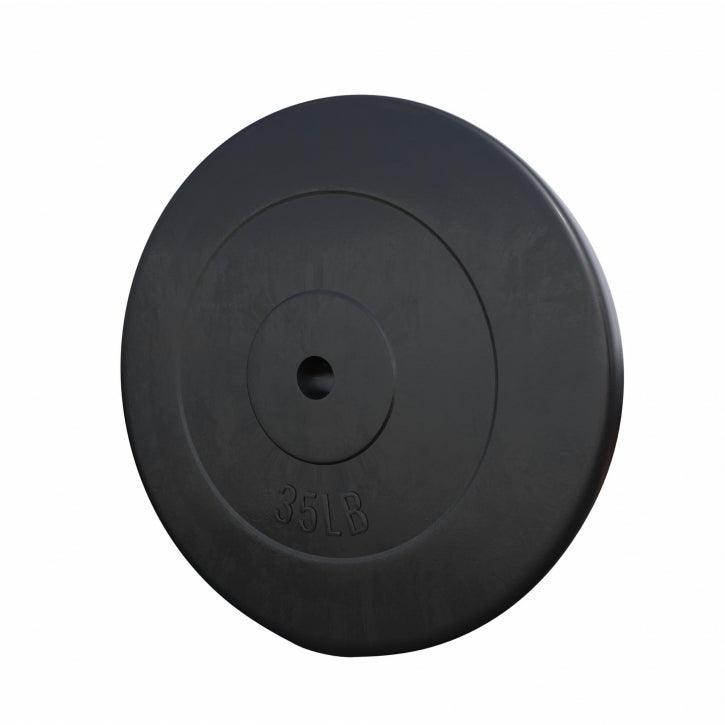 gorilla-sports-hantelscheibe-kunststoff-1-1-15-9-kg-2-5-cm-zement-schwarz image 8