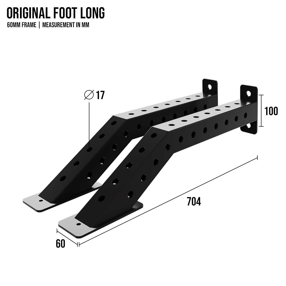 strength-shop-original-mrr-60-f-e-rack-basis-paar image 2