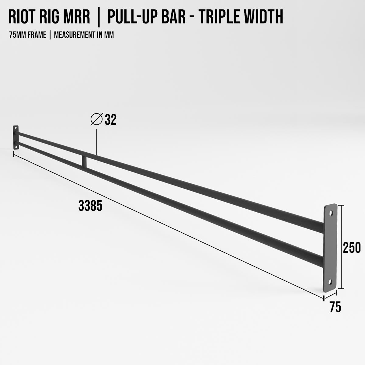 strength-shop-riot-rig-mrr-pull-up-bar-strukturelle-verbindungs-strebe image 4