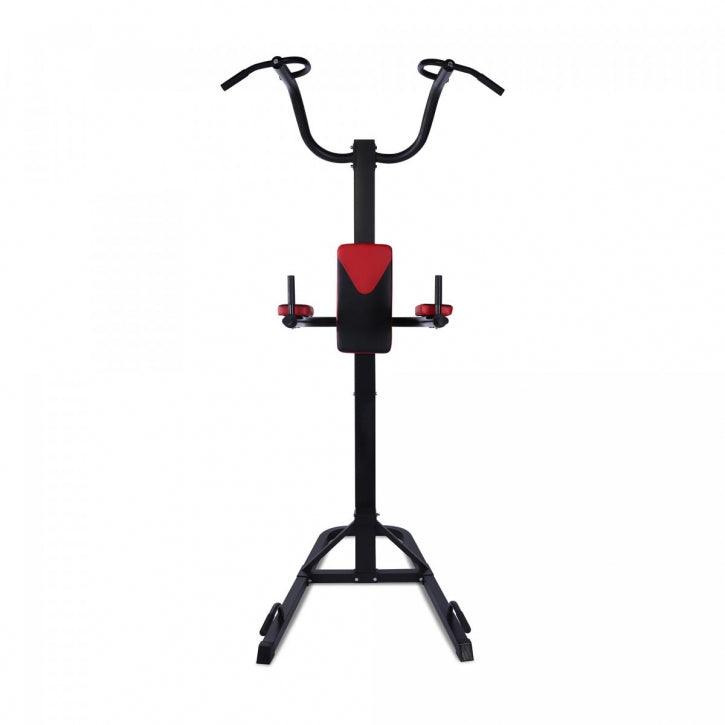 gorilla-sports-power-tower-dip-station-mit-klimmzugstange-klappbar-schwarz-rot image 6