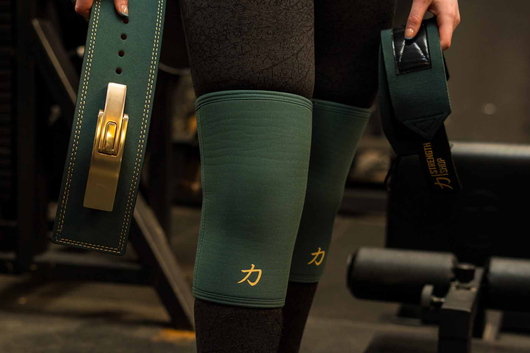 strength-shop-inferno-knee-sleeves-7mm-neopren-vintage-green-ipf-zertifiziert-pa image 6
