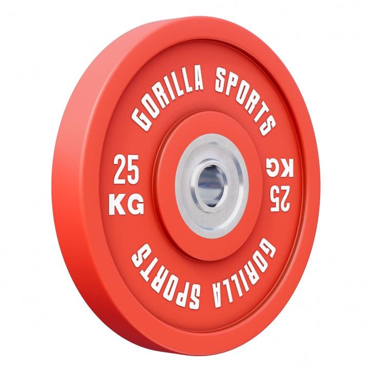 gorilla-sports-bumper-plates-gummi-olympia-pro-5-25-kg-50-51-mm image 7