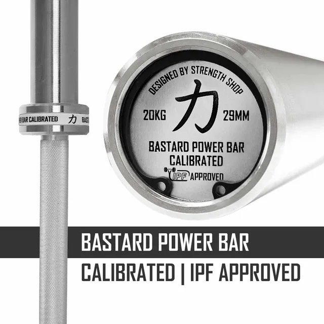 strength-shop-kalibrierte-bastard-power-bar-20-kg-ipf-zertifiziert-29-mm image 1
