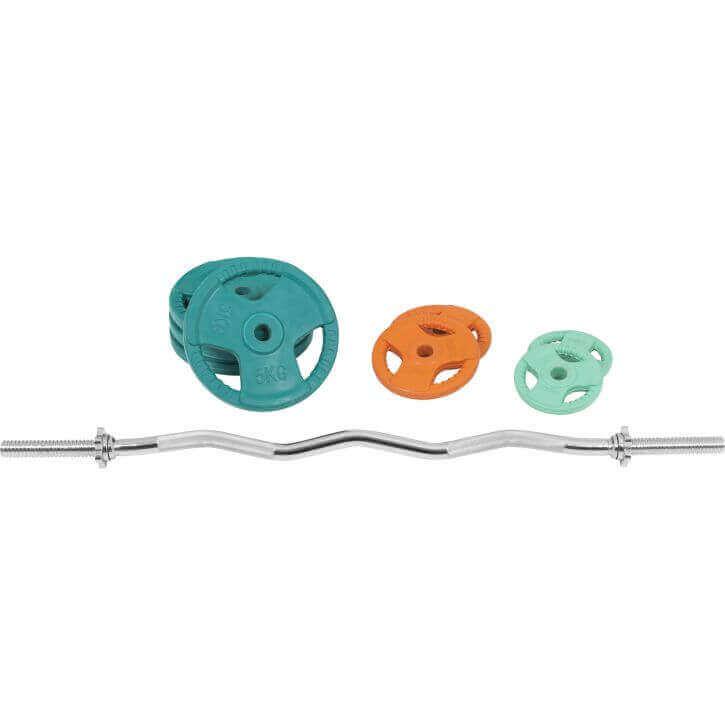 gorilla-sports-sz-curlset-gummi-gripper-35-kg-mit-verschl-ssen image 7