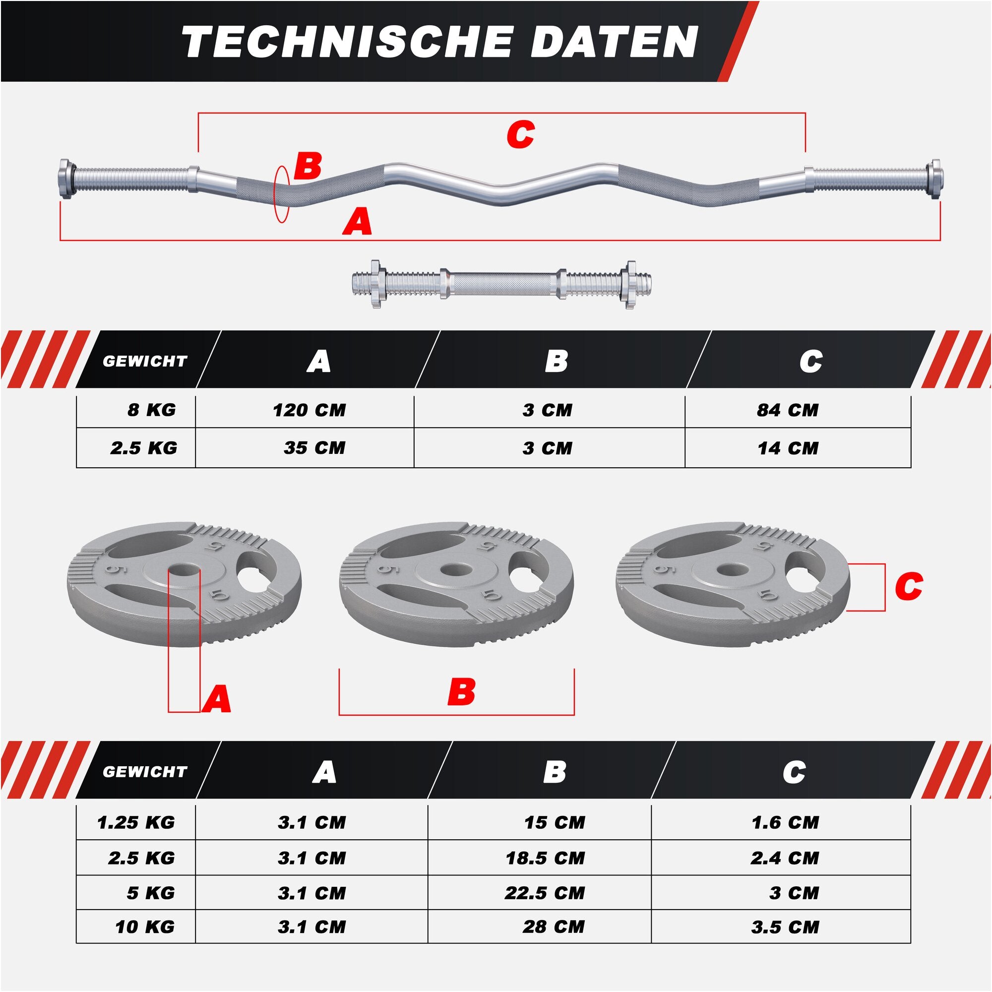 gorilla-sports-sz-curlset-gusseisen-gripper-70-kg-mit-sternverschl-ssen image 5