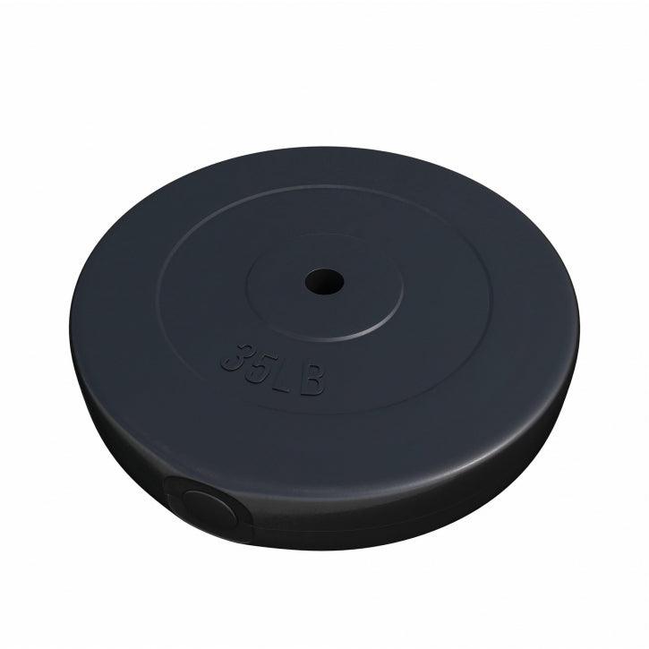 gorilla-sports-hantelscheibe-kunststoff-1-1-15-9-kg-2-5-cm-zement-schwarz image 7