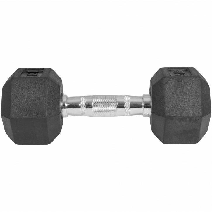gorilla-sports-hexagon-kurzhantel-gummi-2-3-27-2-kg-5-60-pfund image 2
