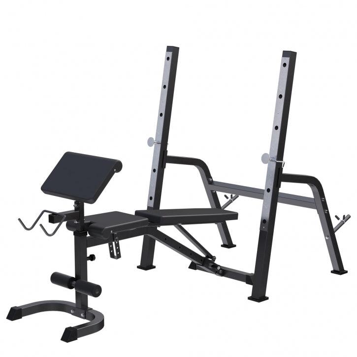 gorilla-sports-schr-gbank-verstellbar-schwarz-mit-separater-ablage image 1