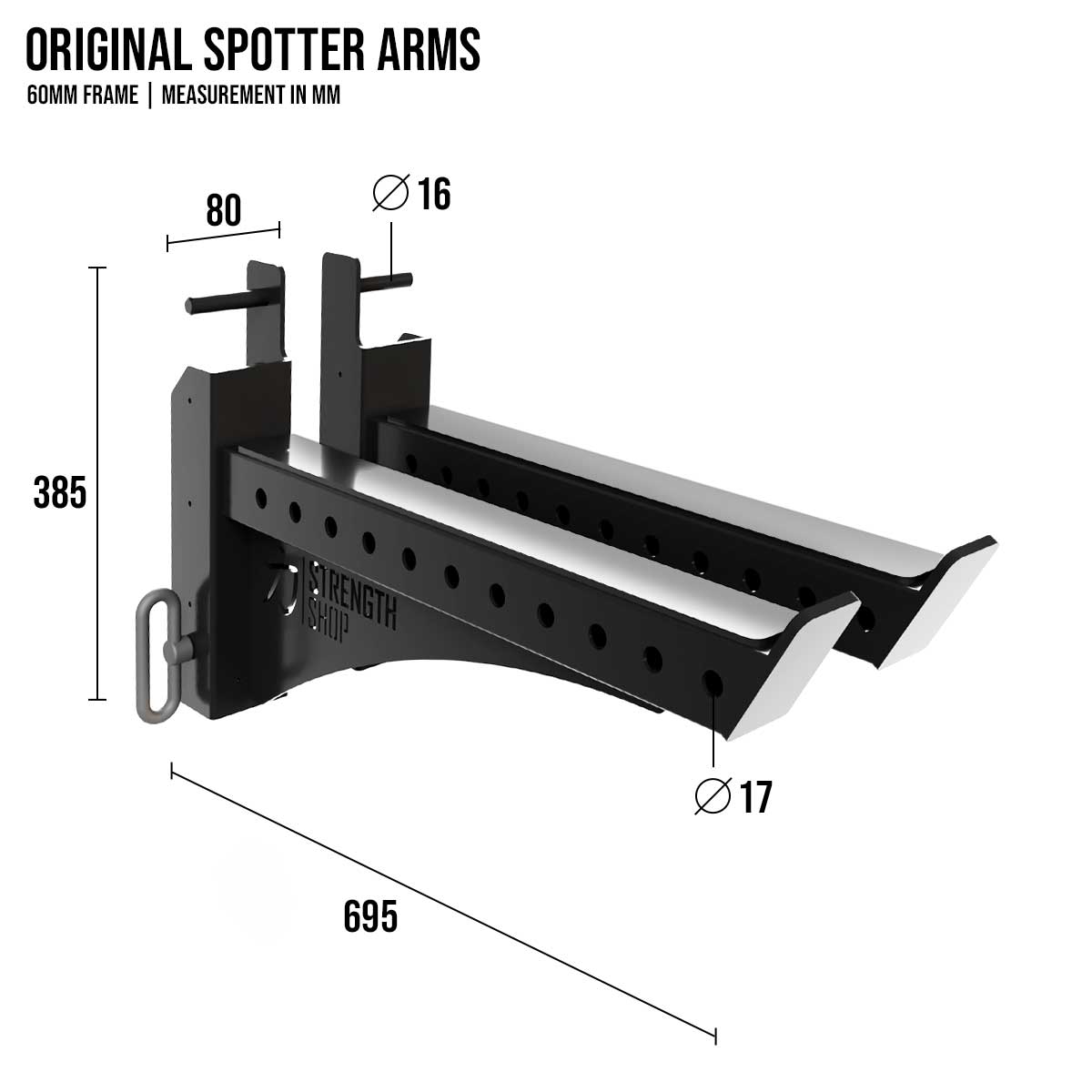 strength-shop-original-mrr-60-spotter-arm-paar image 2