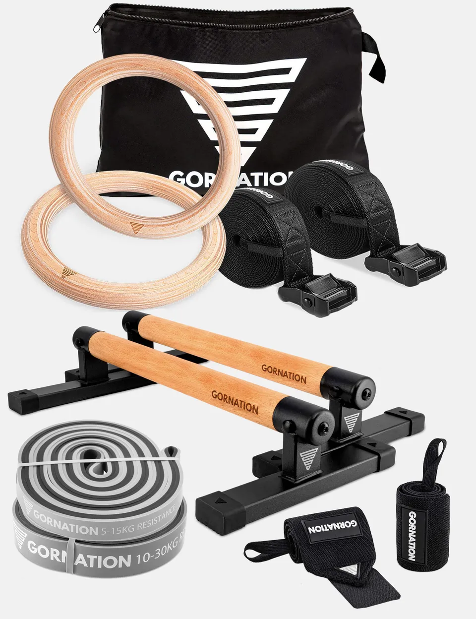 gornation-home-workout-set-strength-calisthenics-komplett-set image 1