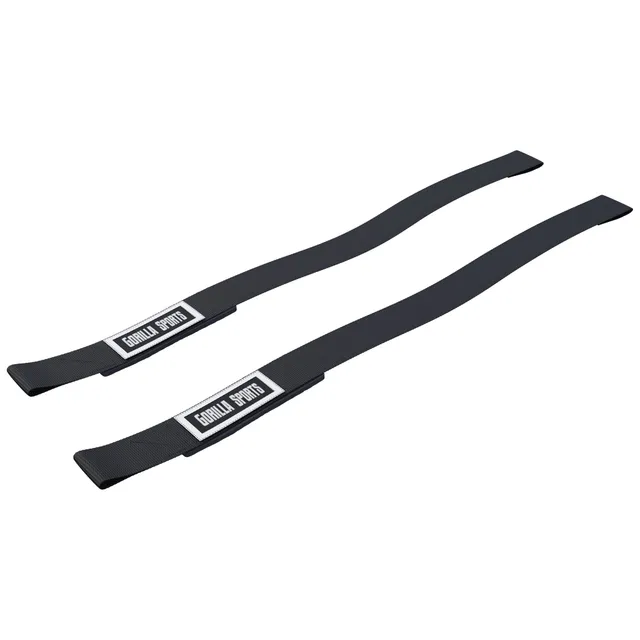 gorilla-sports-zughilfen-2er-set-lifting-straps-schwarz-wei-55-cm image 1