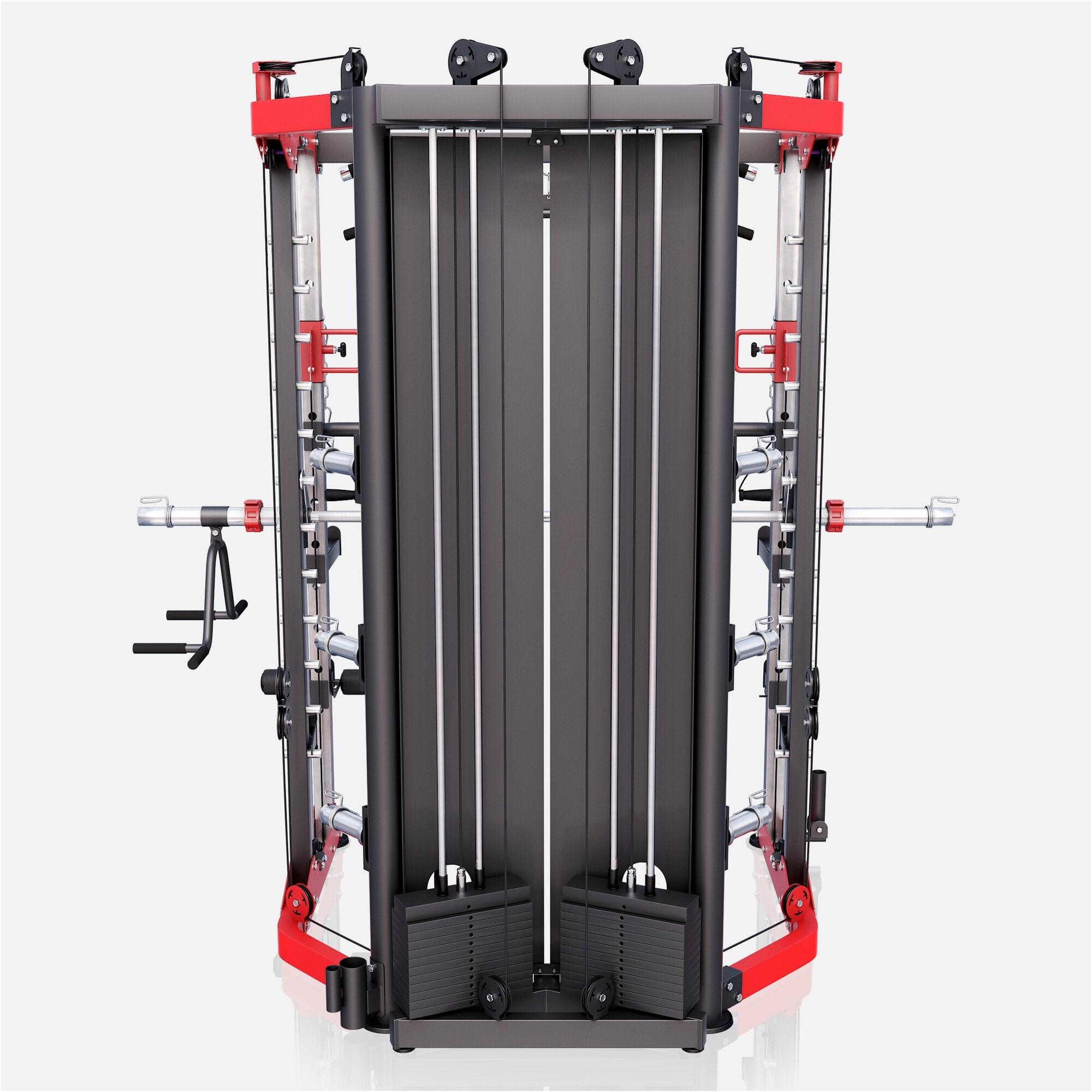 gorilla-sports-smith-machine-mit-steckgewichten-multistation-kraftstation image 5