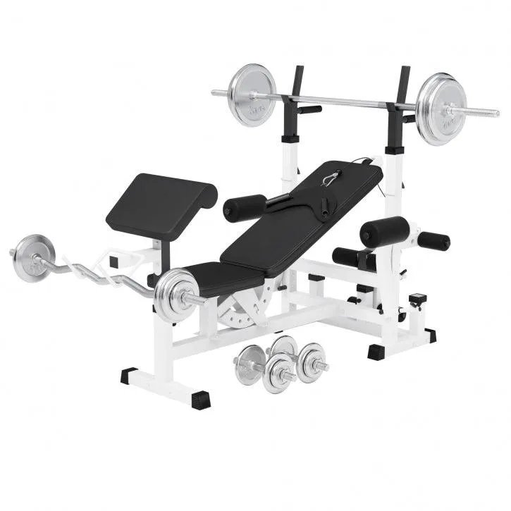 gorilla-sports-kraftstation-universal-set-chrom-108-kg image 1
