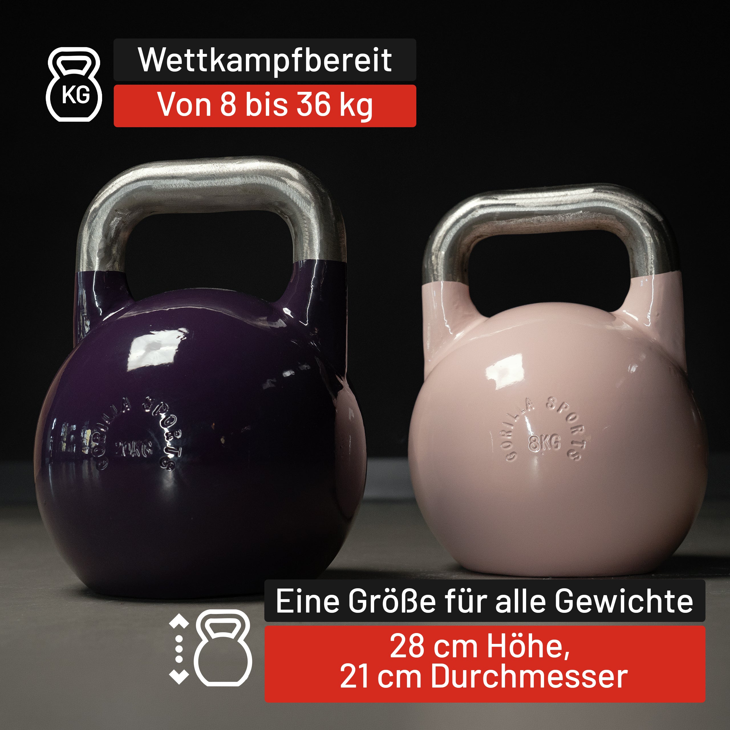 gorilla-sports-kettlebell-competition-8-36-kg-stahlguss image 3
