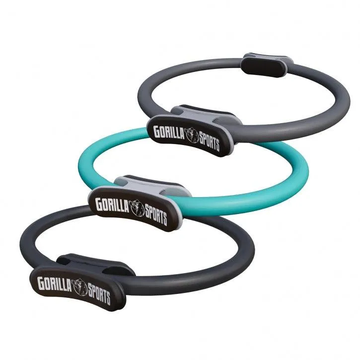 gorilla-sports-pilates-ring-36-cm-rutschfest-mit-anleitung-und-tragebeutel image 1