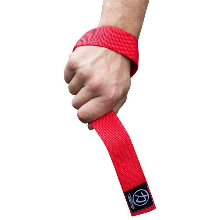 strength-shop-inferno-zughilfen-nylon-54-cm-rot-paar image 2