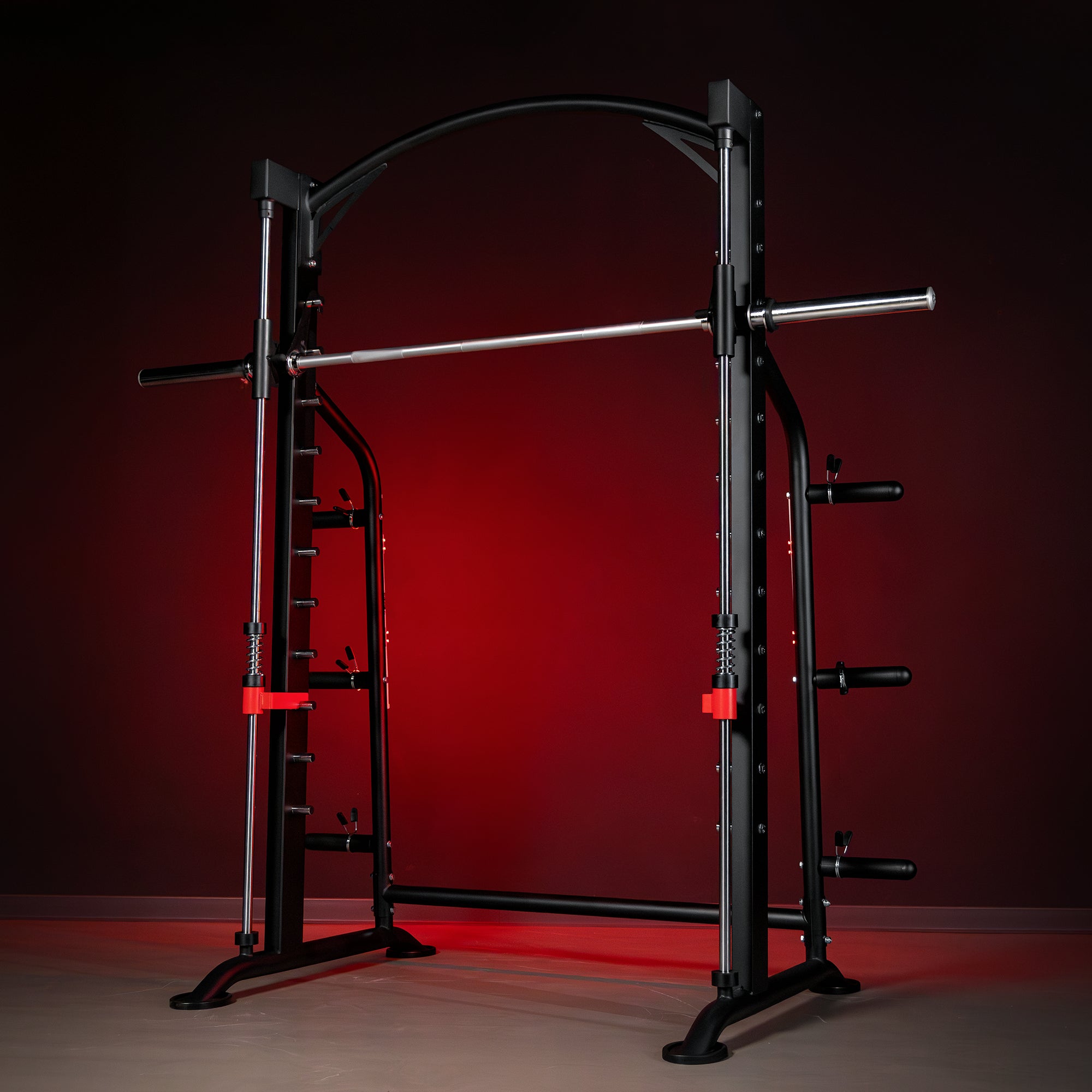 gorilla-sports-multipresse-power-rack-olympia-half-rack-kniebeugenst-nder image 4