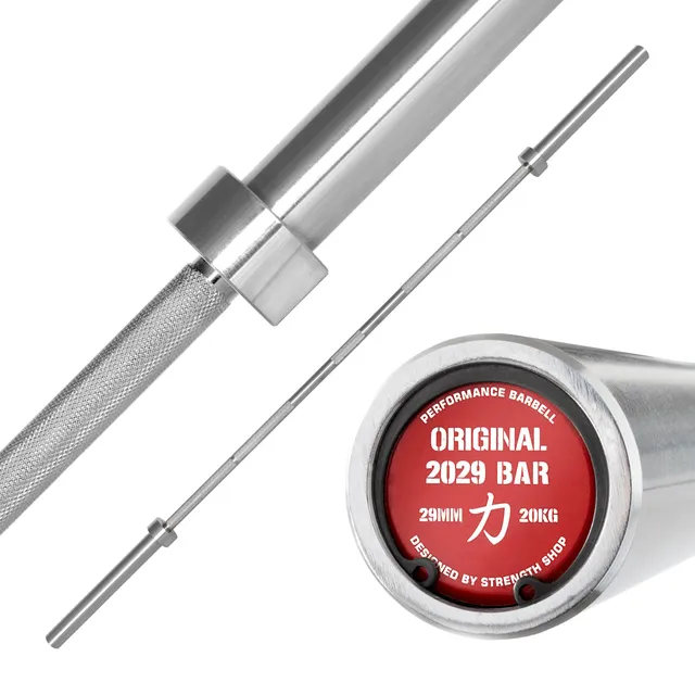 strength-shop-original-2029-power-bar-langhantel-chrom-29-mm image 1