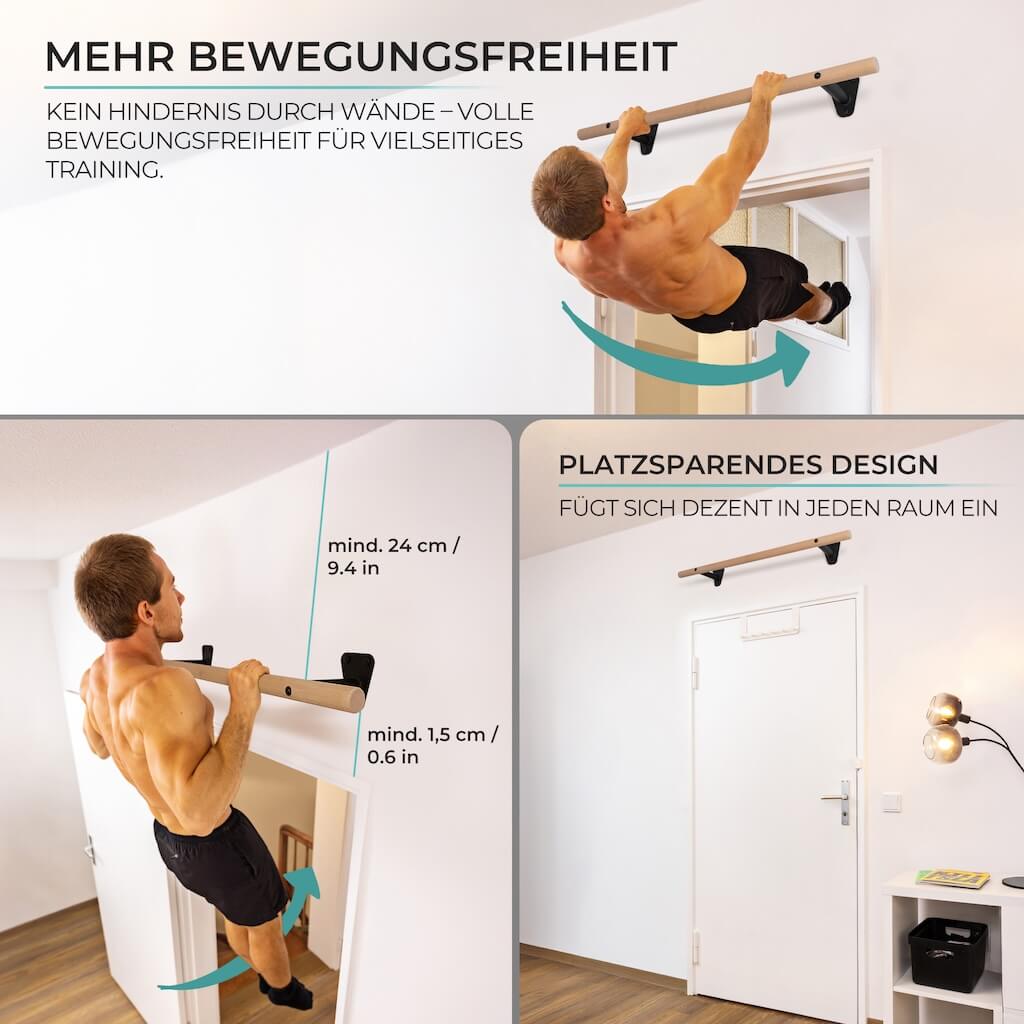 pullup-dip-holz-klimmzugstange-turnringe-set-wandmontage image 4