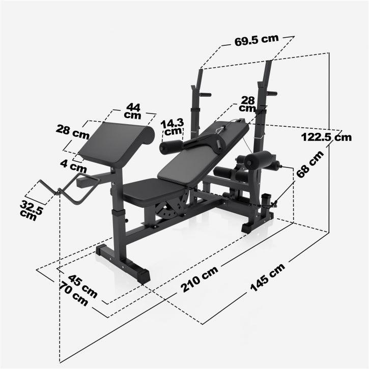 gorilla-sports-kraftstation-universal-inkl-langhantel-set-kunststoff-gripper-100-2 image 7