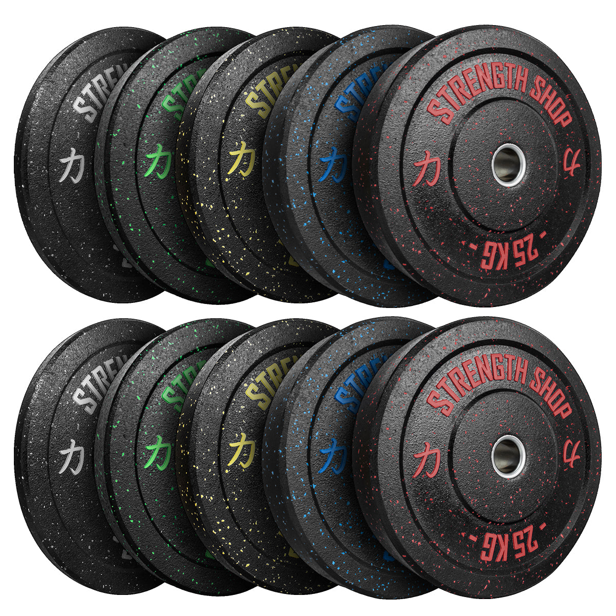 strength-shop-crumb-bumper-plates-hantelscheiben-5kg-25kg-oder-150kg-set image 6