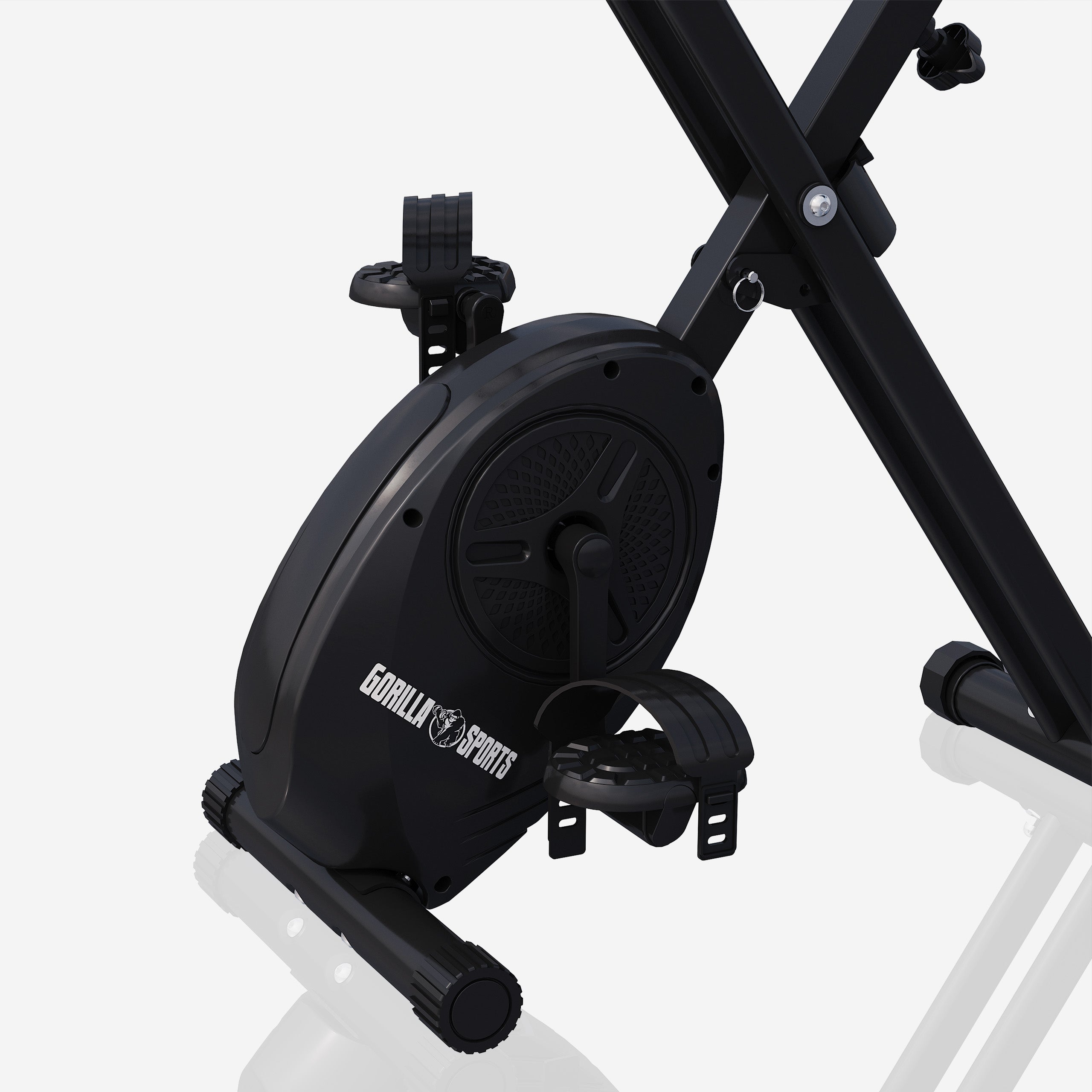 gorilla-sports-heimtrainer-fahrrad-klappbar-x-frame-magnetwiderstand-mit-8-stufe image 6