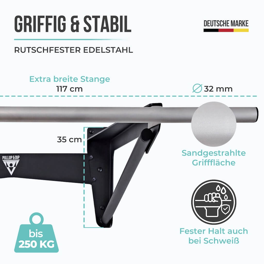 pullup-dip-muscle-up-bar-klimmzugstange-mit-extra-wandabstand image 4