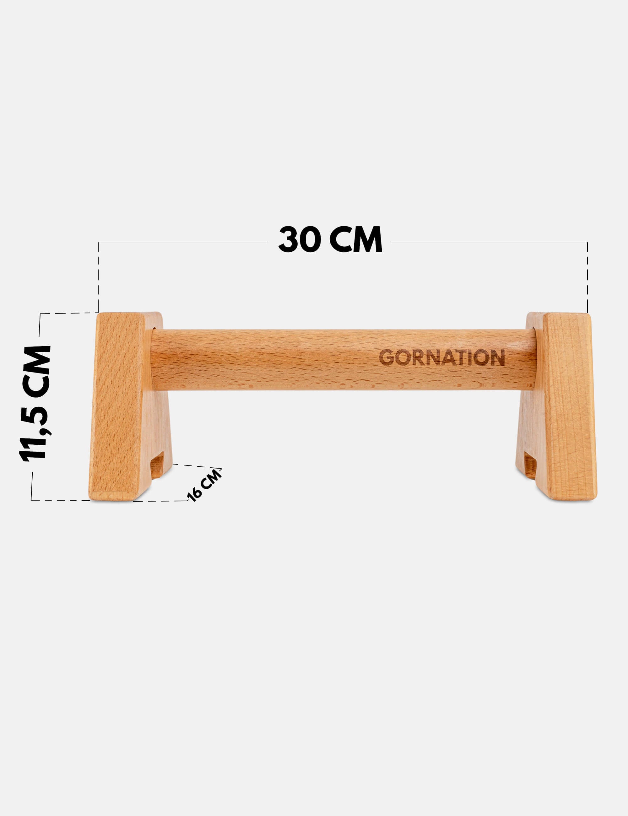 gornation-wooden-parallettes-liegest-tzgriffe-aus-rotbuche-30-cm image 2