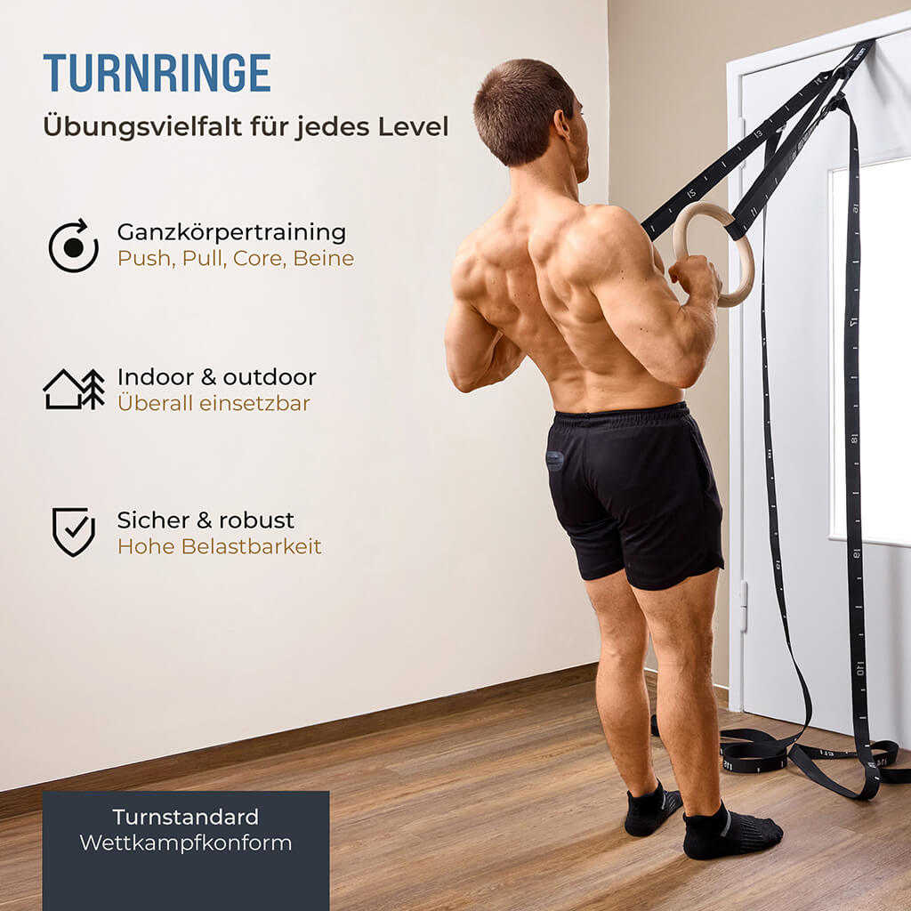 pullup-dip-turnringe-aus-holz-inkl-gurten-beutel-und-t-ranker image 2