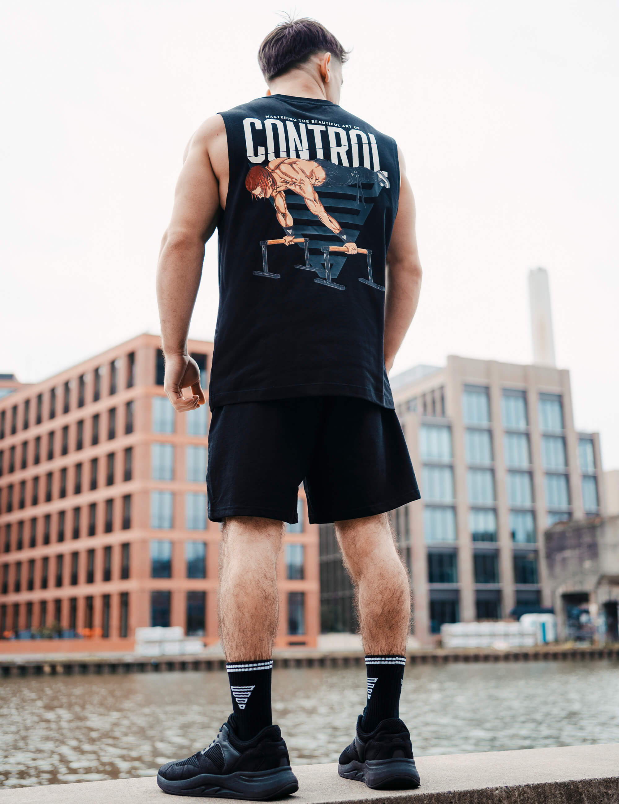 gornation-anime-oversized-tank-top-control-streetwear-tank image 7