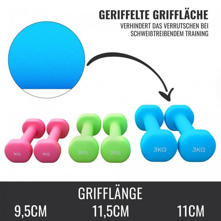 gorilla-sports-kurzhantel-set-aerobic-12-kg-inkl-koffer-neopren image 4