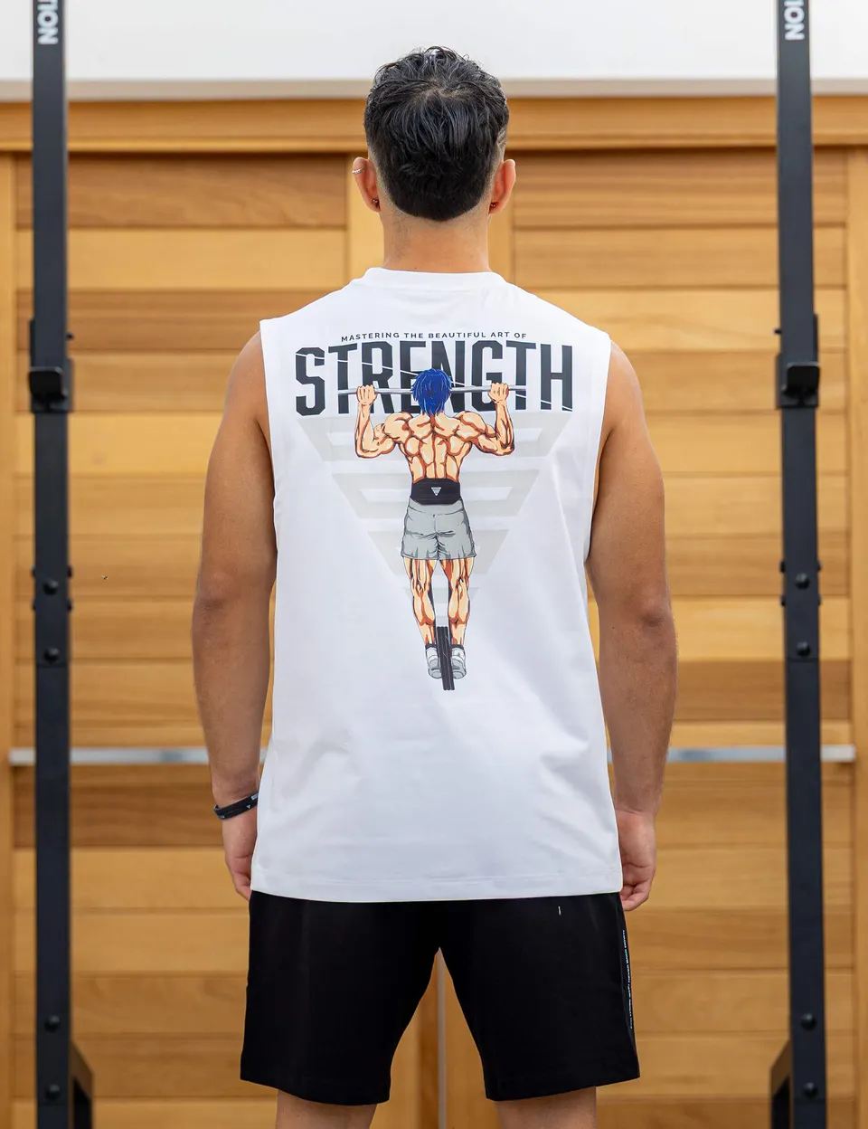 gornation-anime-oversized-tank-top-strength-lockerer-streetwear-tank image 1