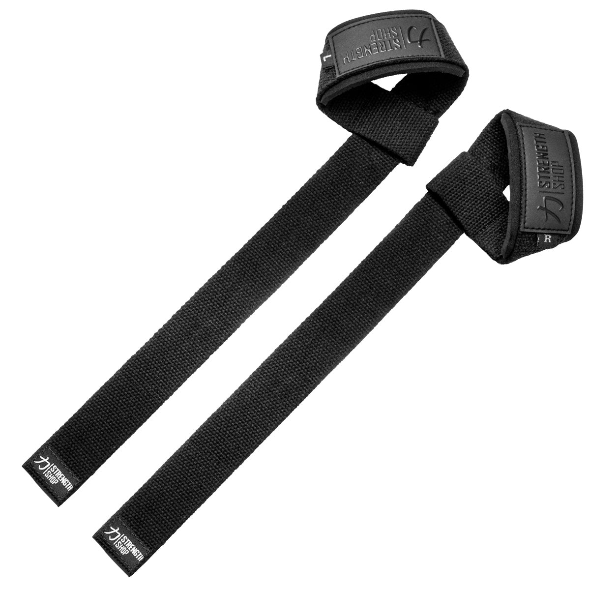 strength-shop-stealth-black-pro-lifting-straps-50cm-oder-65cm image 3