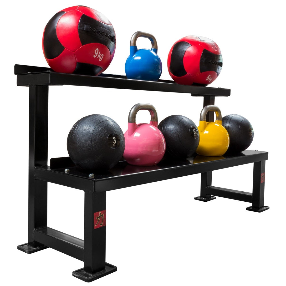 strength-shop-kettlebell-rack-wall-ball-medizinball-st-nder-350-kg-142x55x77-cm image 2