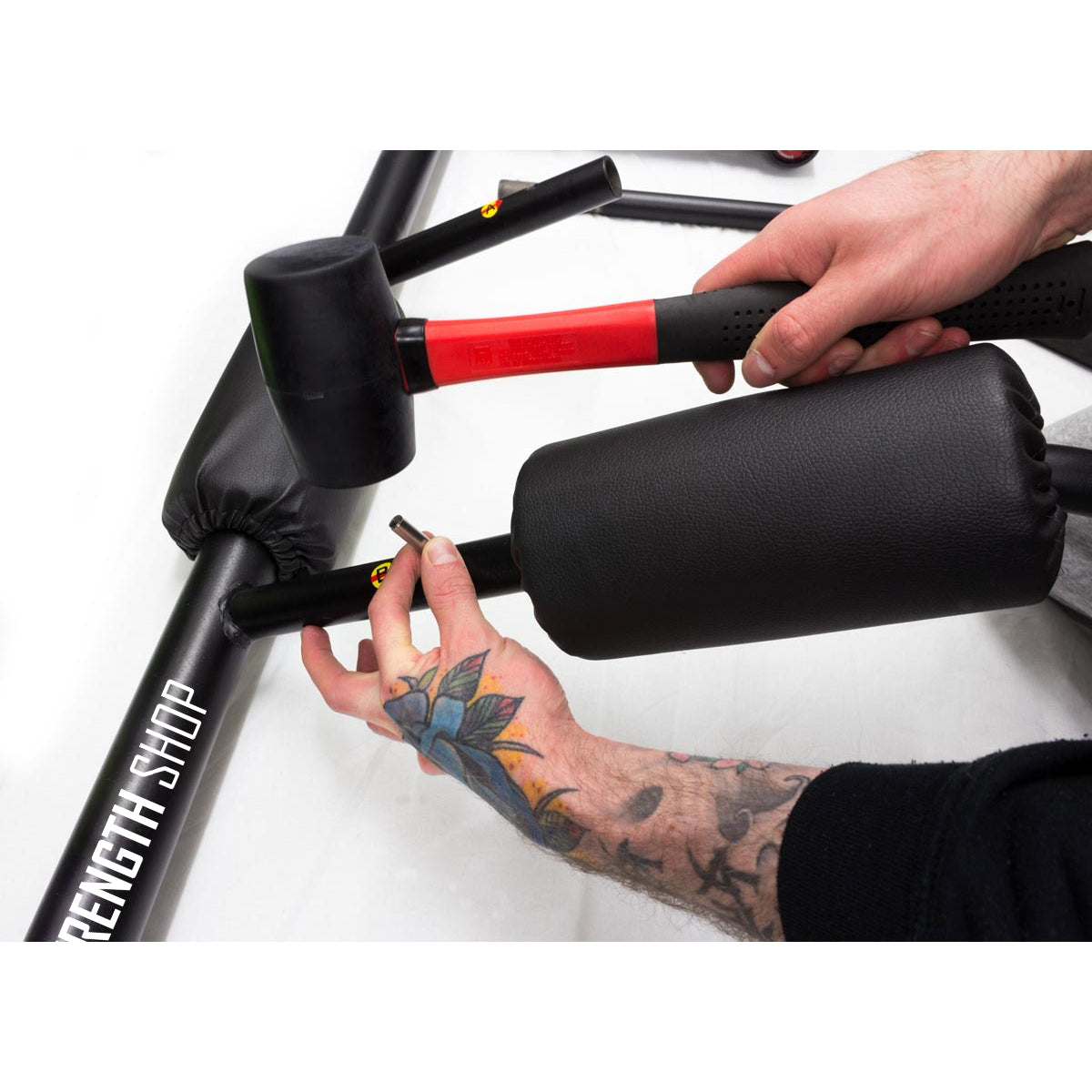 strength-shop-olympic-cambered-spider-bar-speziallanghantel image 6