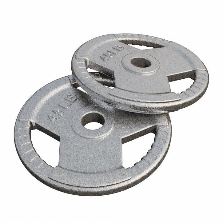 gorilla-sports-hantelscheibe-gusseisen-gripper-silber-2-2-5-45-lb-1-1-20-4-kg image 4