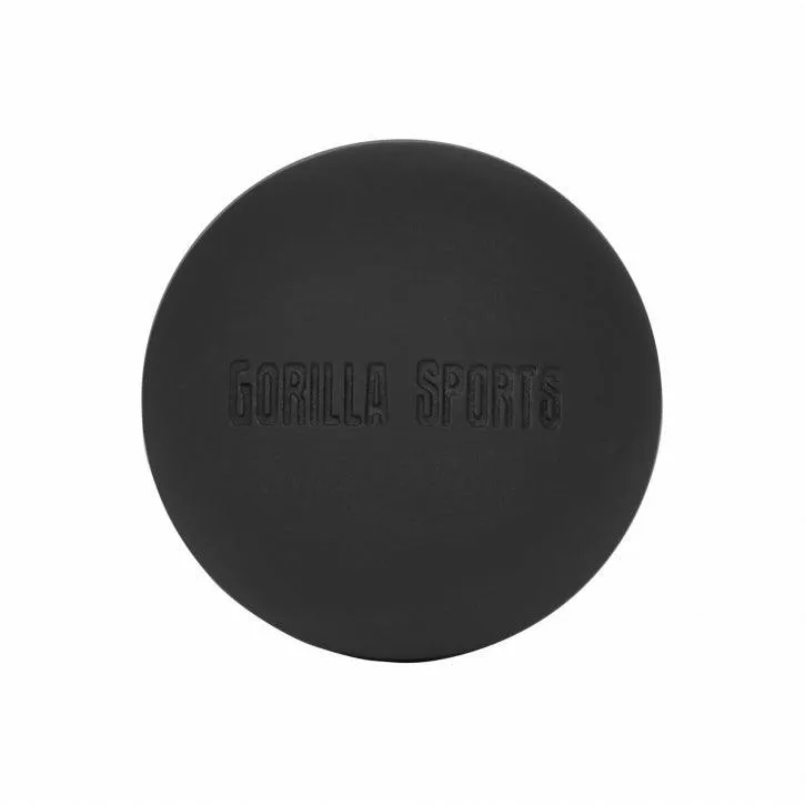 gorilla-sports-faszienball-aus-silikon-6-cm-schwarz image 1