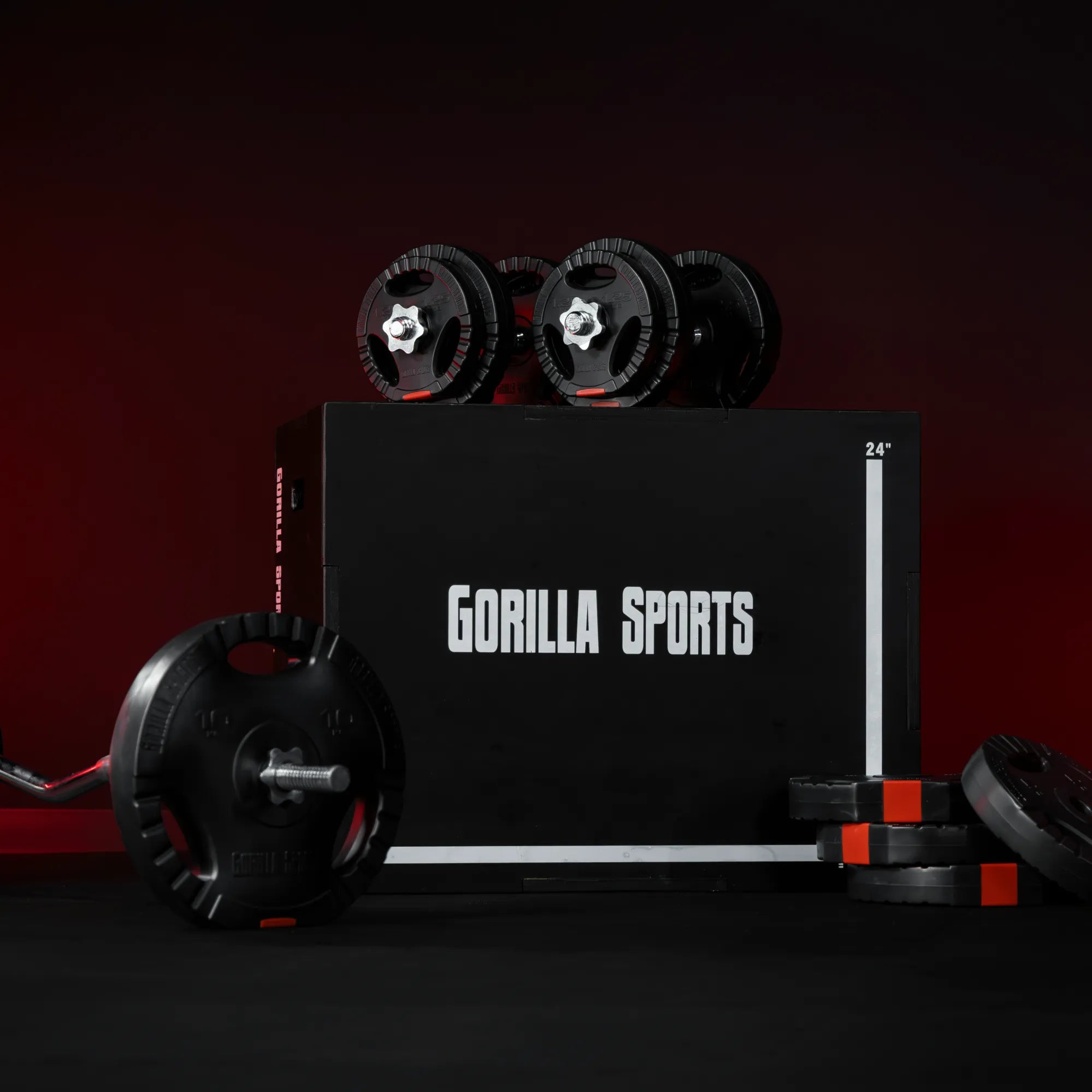 gorilla-sports-sz-curlset-gripper-70-kg-kunststoff-mit-sternverschl-ssen image 2