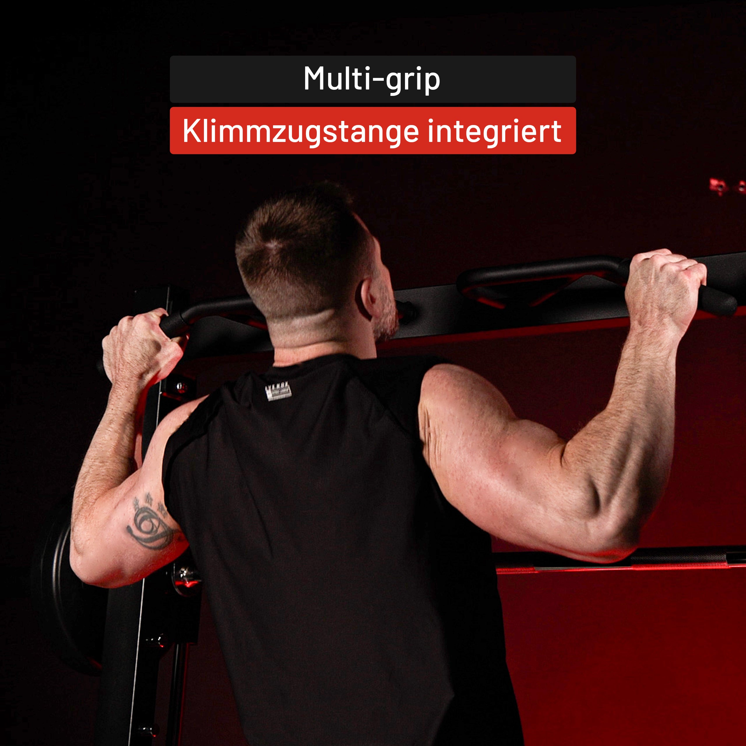 gorilla-sports-smith-machine-half-rack-squat-rack-300-kg image 6