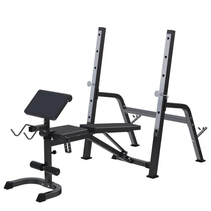 gorilla-sports-schr-gbank-verstellbar-schwarz-mit-separater-ablage image 1