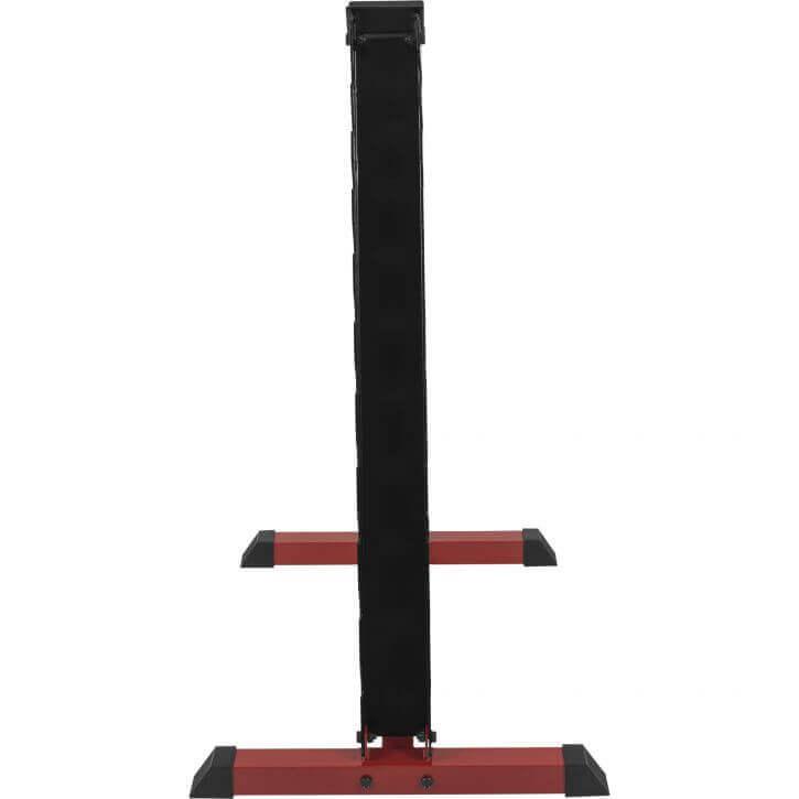 gorilla-sports-hantelst-nder-f-r-10-kurzhantel-paare-metall-rack-rot-schwarz image 3