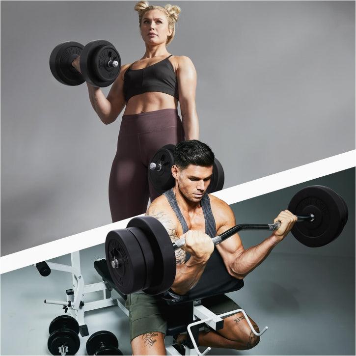 gorilla-sports-sz-curlset-kunststoff-70-kg-mit-verschl-ssen image 2