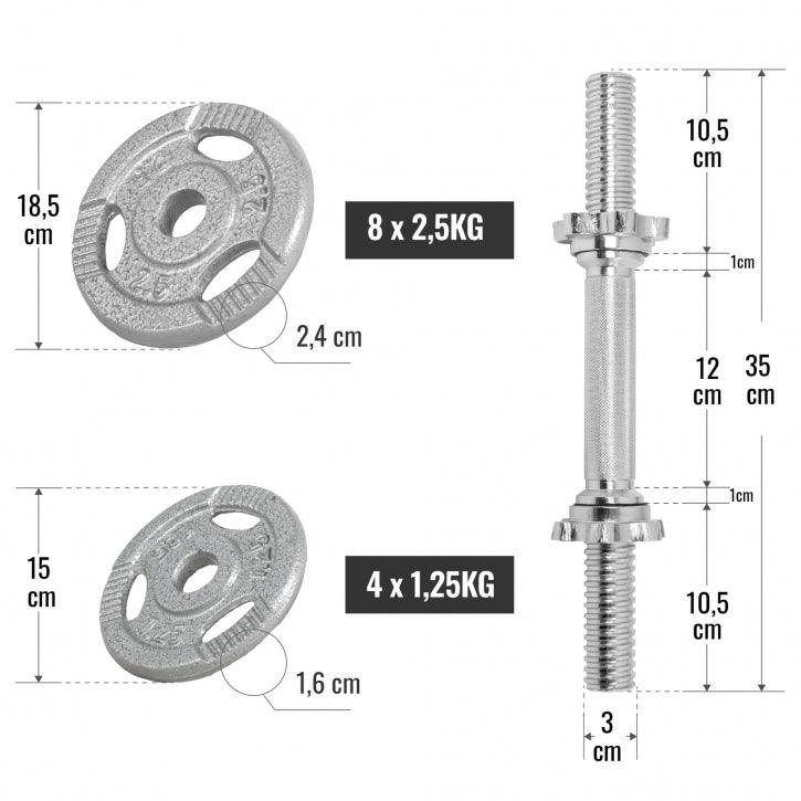 gorilla-sports-kurzhantel-set-gusseisen-gripper-30-kg-mit-sternverschl-ssen image 8