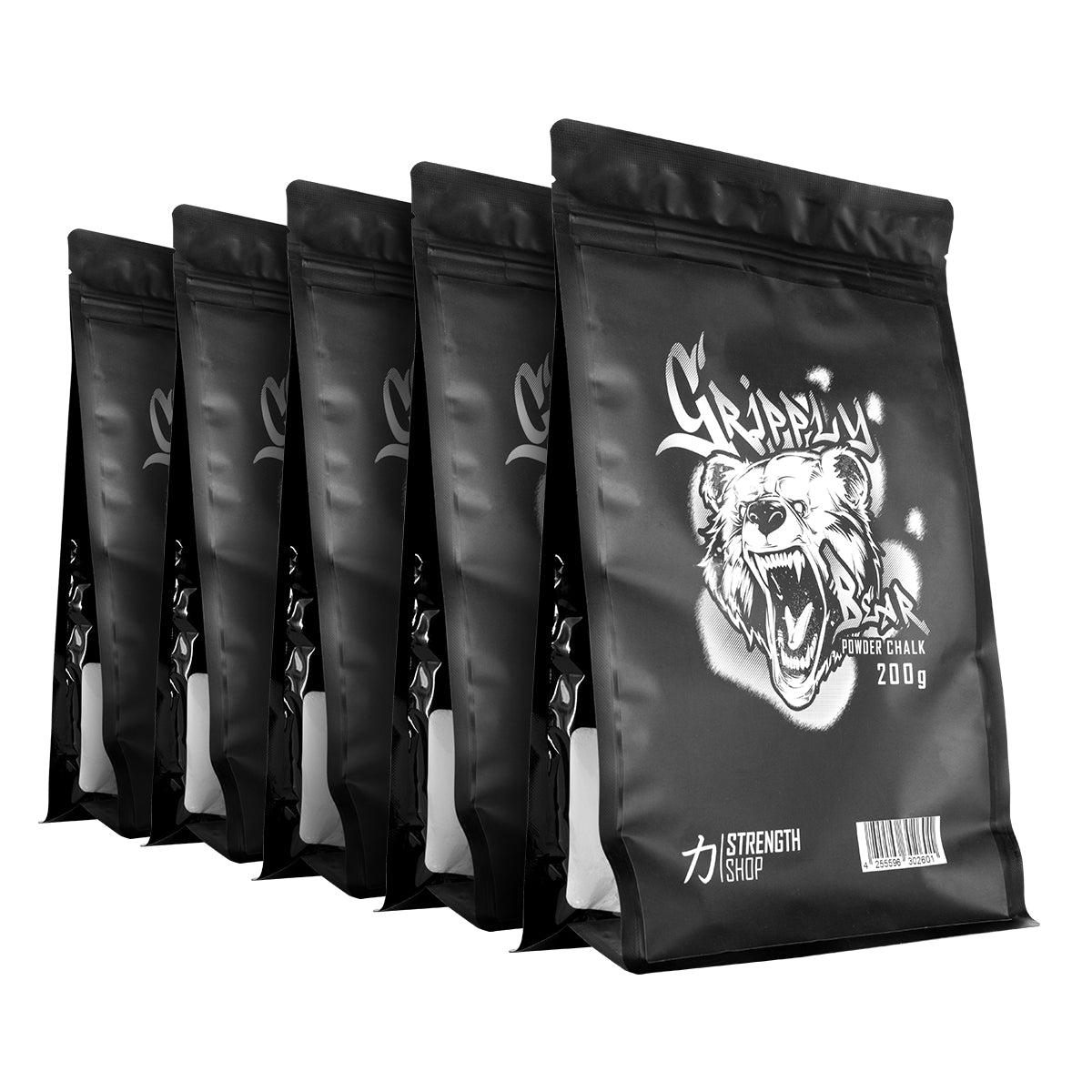 strength-shop-magnesia-pulver-gripply-bear-200g-chalk image 2