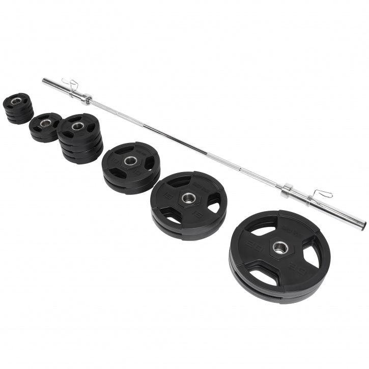 gorilla-sports-langhantel-set-olympia-kunststoff-gripper-130-kg-218-cm image 3