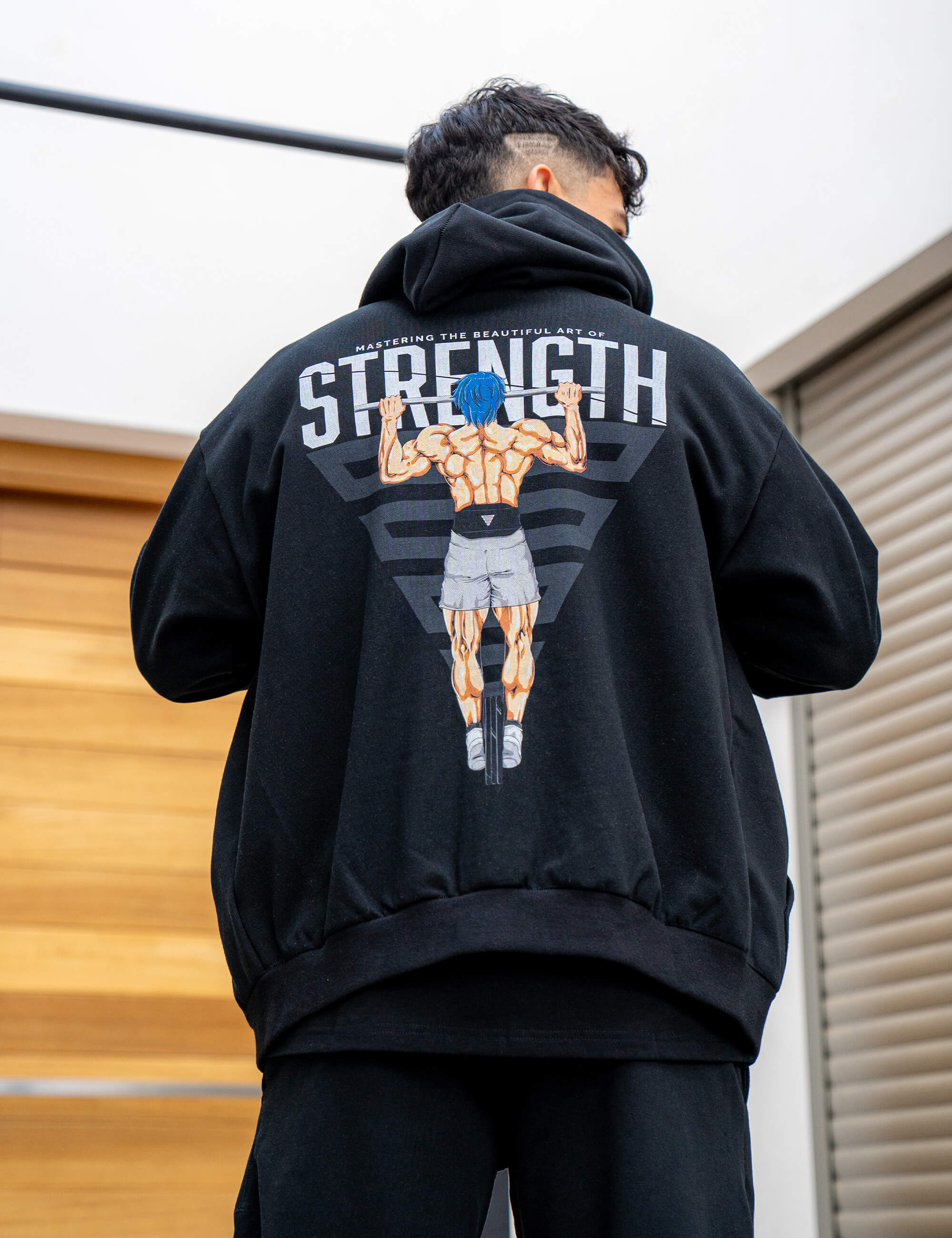 gornation-anime-oversized-zip-hoodie-strength-hoodie-mit-rei-verschluss image 4