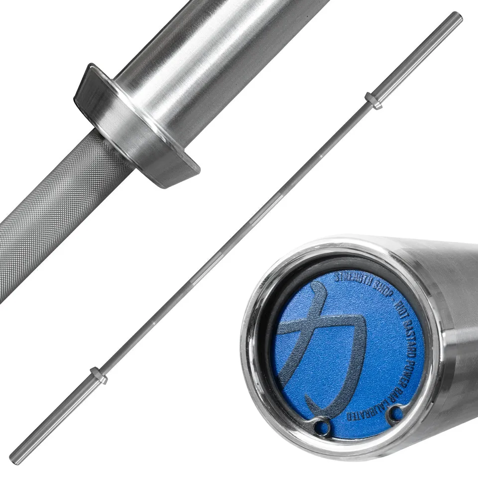 strength-shop-riot-training-bastard-power-bar-20-kg-calibrated-stainless-steel-s image 1