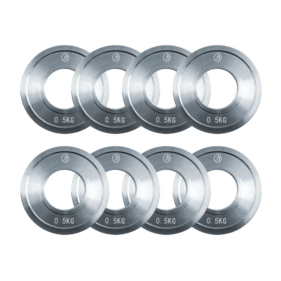 strength-shop-hantelscheiben-set-stahl-8-x-0-5-kg-zink image 1